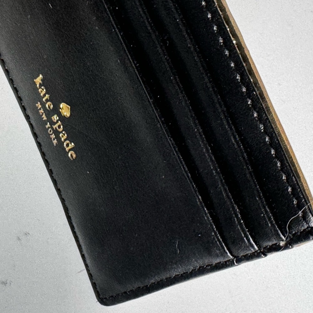 Kate Spade Gold Card Case - Picture 6 of 7